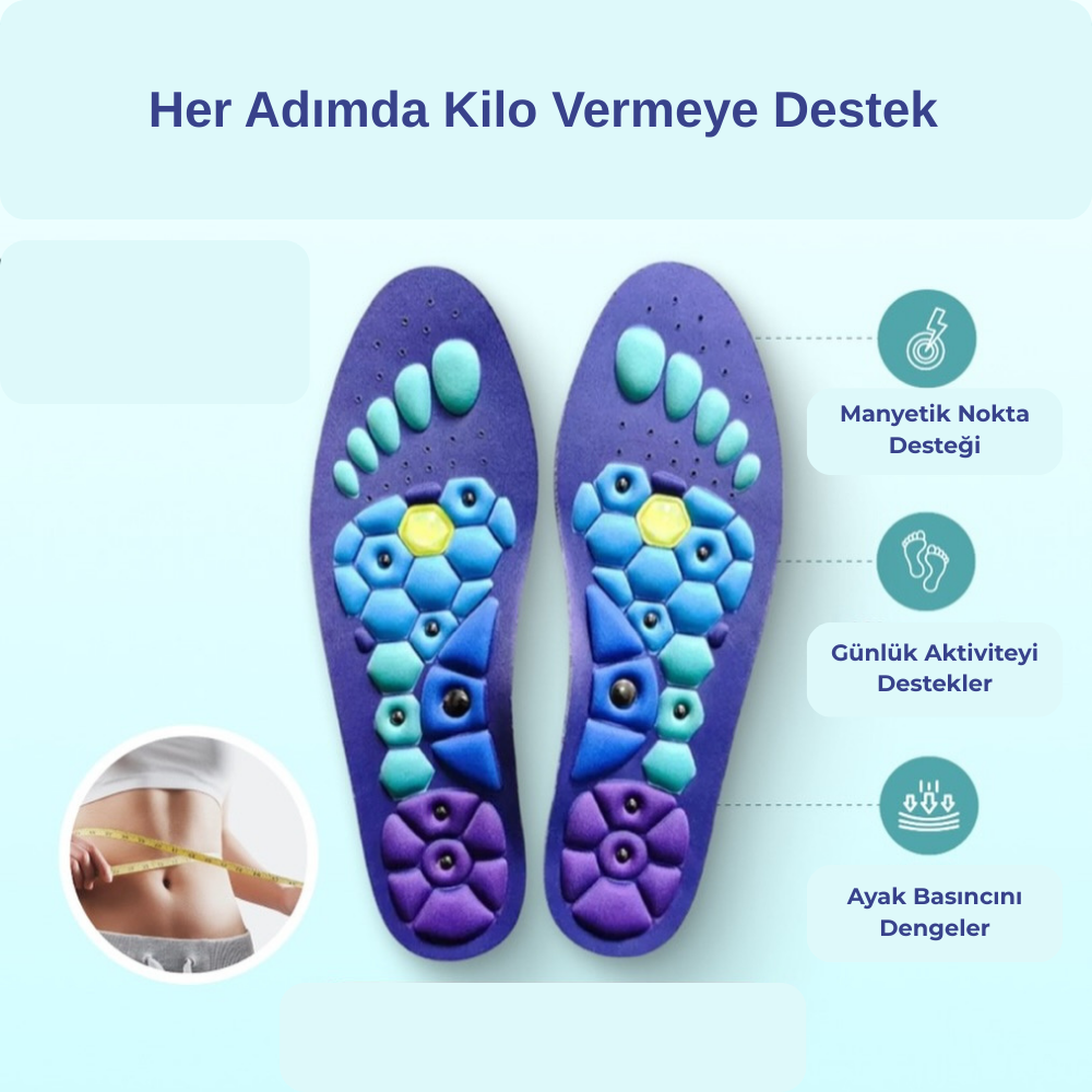 Akupresür Manyetik Tabanlık